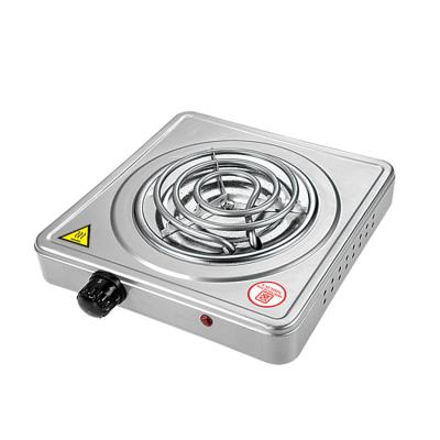 China Household 1000W Mini Household CE Coil Hot Dish Stove Hot Dish Hot Plate Home Simple Electric Stainless Kitchen Appliance for sale