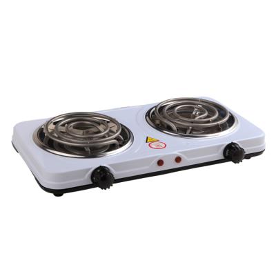 China Cheap double 2KW spiral hot plate stove 110v hot plate egg cooker electrica de cocineta roast beef stove YQ-200C-2 for sale