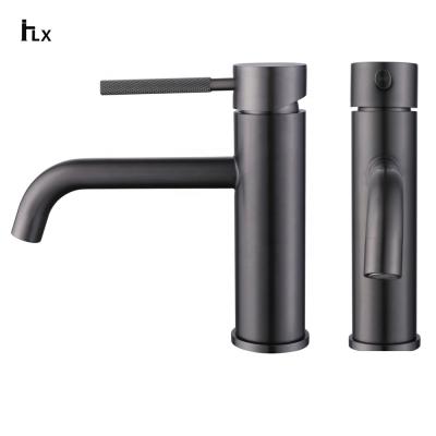 China Guangdong Eco-friendly Hot Selling Bathroom Taps 304 Stainless Steel Deck Mounted Single Handle Wash Basin Mixer Tap for sale