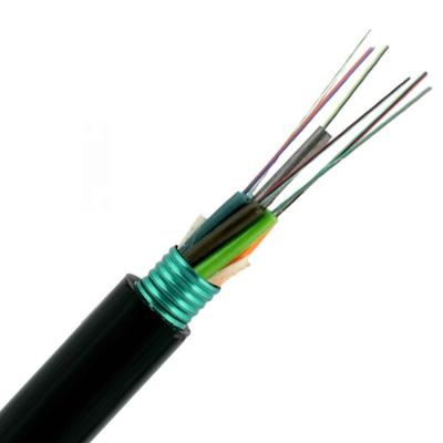 China Outdoor Aerial Fiber Optic Cable Duct Straight GYTS GYTA GYTA53 Fiber Optica Steel Armored Cable GYTS for sale