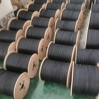 China LSZH Fig8 4core KFRP or 4F Core Strength Figure 8 FTTH Drop Cable Steel Indoor Outdoor Cable Fibra Optik for sale