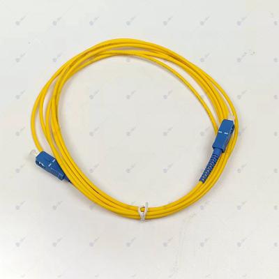 China Simplex White Fiber Optic Cable PC Duplex UPC Single Mode Price LC APC Patch Cord Price LC APC Fiber Optic Patch Cord White Fiber Optic Patch Cord for sale