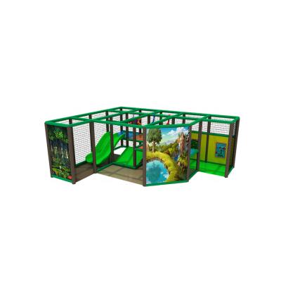 China Indoor Eco - Friendly Kids With Safety Net , Indoor Playground Business For Sale for sale