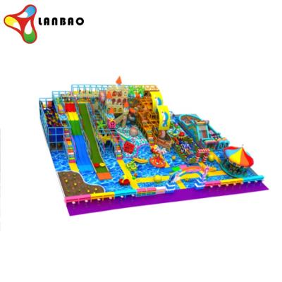 China Eco-friendly Indoor Soft Playground Equipment Kids Amusement Park Castle Playground Naughty Park for sale