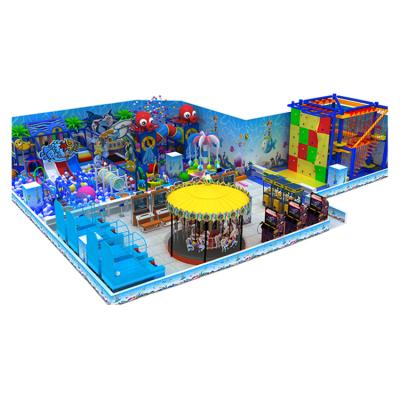 China Eco-friendly Wholesale Naughty Kids Indoor Playground Castle Equipment for sale