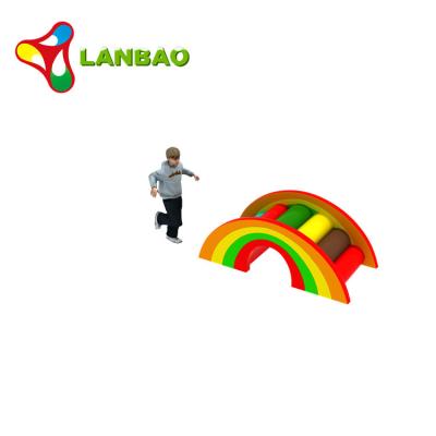 China Small Playground Equipment Kids Indoor Rainbow Bridge Eco - Friendly Children Soft Playground for sale