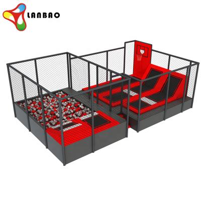 China With protective net jump trampoline park for sale cheap indoor trampoline park for sale