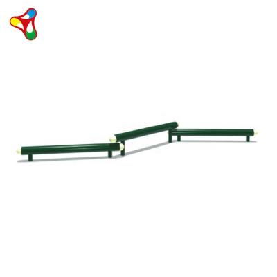 China Eco-friendly Outdoor Adult Exercise Fitness Equipment Garden Balance Beam Gym Equipment Outdoor Fitness Machine for sale