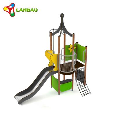 China eco-friendly outdoor children's plastic equipment and slide sets, outdoor playground slides, children's playground for sale