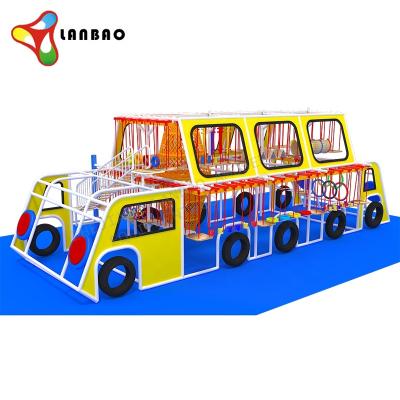 China Newest Eco-friendly Interesting Kids Toy Adventure Park Outdoor Car Explore Playground Equipment for sale