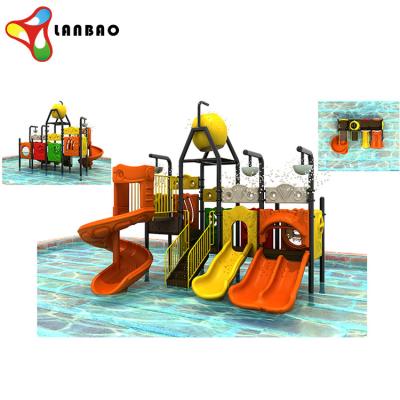 China Eco-friendly Castle Theme Outdoor Amusement Water Park Slides Water Playground In Swimming Pool for sale