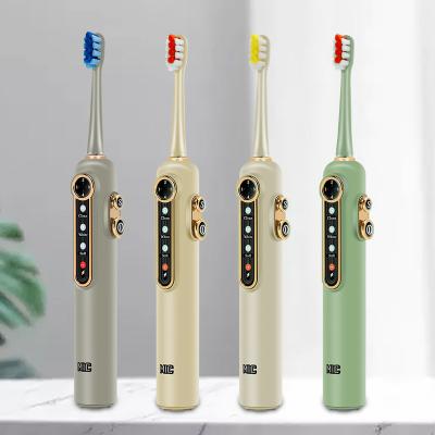 China Teeth Whitening Hot Sales Portable Modern Custom Individually Wrapped Electric Sonic Toothbrush Battery Bristle Gum Soft Massage for sale