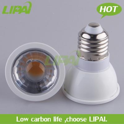 China Latest Aluminum COB Led Aluminum 5W Par16 E26 E27 Spotlight Dimmable 110V 120V Led Bulb for sale