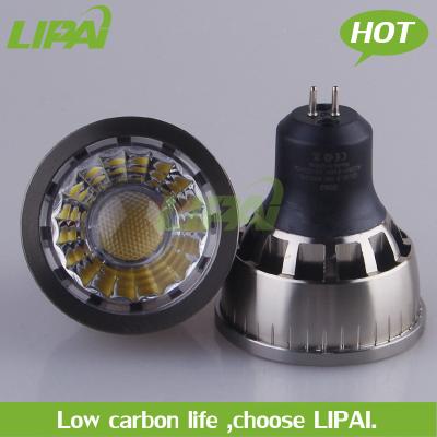 China New design aluminum 5w MR16 GU5.3 GU10 led spotlight light dimmable COB led spotlight 2700k 3000k 4000k 5000k for sale