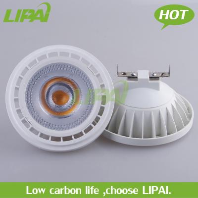 China Aluminum led spotlight AR111 GX53 9W 12W 15W cob led spotlight warm white for sale