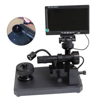 China 30-110x Diamond Number Inspection Equipment Digital Diamond Microscope, used for jewelry identification 7 inch screen for sale