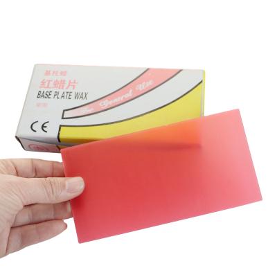 China Jewelry Tool Making Best Price Top Quality Dental Materials Commonly Used Red Wax Tablets Dental Materials for sale