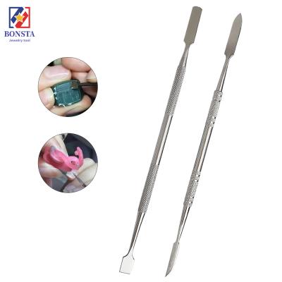 China Bonsta Stainless Steel 12 Pieces/Set Jewelry Making Tools Waxing Carving Knife For Waxing Cut Out Tools for sale