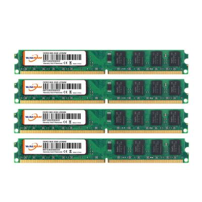 China Desktop PC U-DIMM RAM Memoria Module Computer Desktop 2GB 4GB 800MHZ PC2 DDR2 PC2-6400 Walram PC Memory for sale