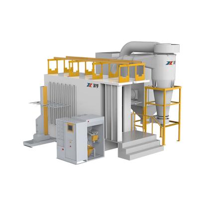 China Factory 2022 Series Smart Powder Booth Electrostatic Horizontal Powder Coating Machine Production Line for sale