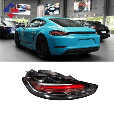 China Original Boster Tail Light 718 Cayman LED Rear Lamp For Porsche 718 Sequential Synth 718Cayman for sale