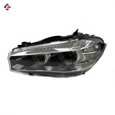 China X5 F15 HID 2014 Xenon Lights 2015 2016 Original LED Angel Eyes Headlight Headlamp For BMW X5 (F15) Car Accessories for sale