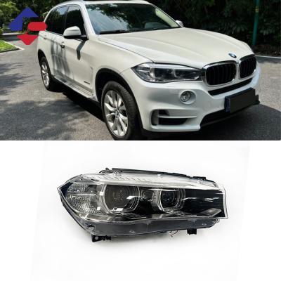 China 2015 2016 X5 F15 2014 Original LED Angel Eyes HID Xenon LED Headlight Headlamp For BMW X5 (F15) Rock Lights for sale