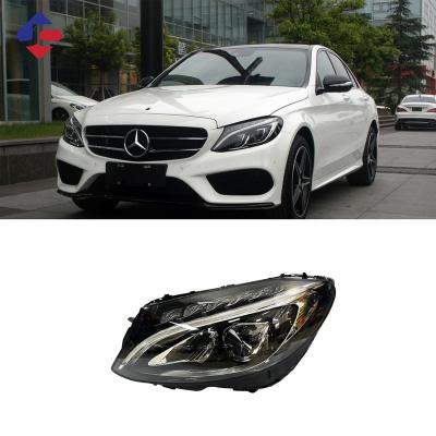 China Wholesale Automotive Parts For Benz 2015-2017 Automotive C Series W205 C200 C180 C260 C300 Parts Headlight And Accessories LED Headlights for sale