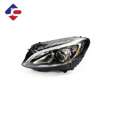 China W205 Original Headlight C200 C180 C260 C300 Rise Headlamp For Mercedes Benz 15-17 C CLASS Doordash Light C CLASS (W205) for sale