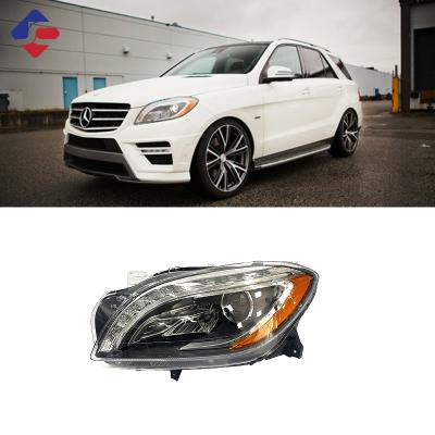 China Original upgrade LED headlights headlight for Benz ML300 ML320 ML350 ML400 ML166 full ML350 headlights for sale