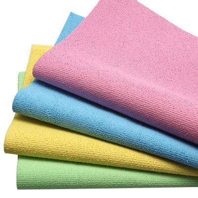 China Towel Set Different Purpose Clean Microfiber PU Coated Cleaning Rag Towel for sale