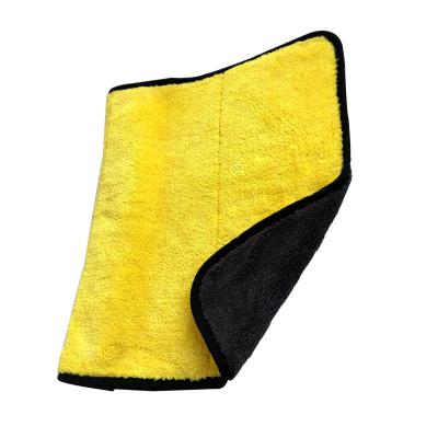 China Custom QUICK DRY Coral Fleece Microfiber Aborbs More Water Than Pure Cotton Car Drying Towel Wash Station Cleaning Towel for sale