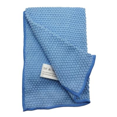 China Microfiber Pearl Towel Glass Cleaning Towel Car Home Cleaning Cloths for sale