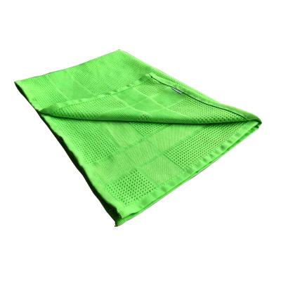 China Waffle QUICK DRY Microfiber Towel Kitchen Car Dust Microfiber Tea Towel Cleaning Cloth Home Towel for sale