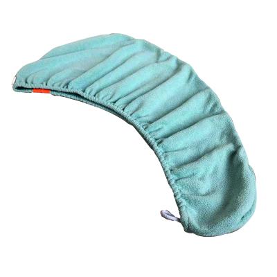 China Wholesale Custom QUICK DRY Microfiber Hair Turban Wrap Quick Dry Towel for sale