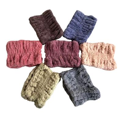 China Soft Headbands Coral Fleece Hair Accessories Women Hair Band Fashion Wash Face Headband Girls Headwear for sale