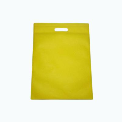 China Eco-friendly Wholesale Custom Price Print Cheap Die Cut Ultrasonic Wave Pp Non Woven Shopping Bag With Logos for sale