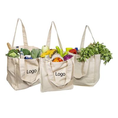 China Eco-friendly Wholesale Design Your Own Bag Custom Reusable Shopping Canvas Cotton Tote Bags with Custom Printed Logo for sale