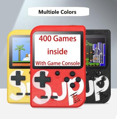 China Game Playing 2021 Mini Handheld Game Console 3.0 Inch Portable 8-Bit Color LCD Kids Color Game Build-in 400 Games Player for sale