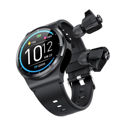 China Touch Screen 2 in 1 Smart Watch with TWS T500 plus Pro3 earphones bracelet caller connected Watch Earbuds 7 for sale