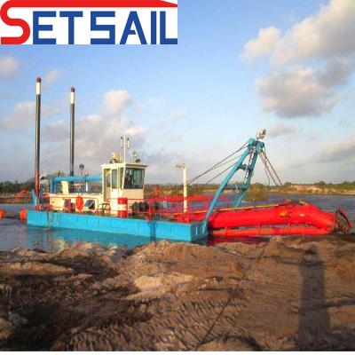 China CTS Slot Type Rexroth Hydraulic Cutter Suction Dredger with Hydraulic Pressure Meter for sale