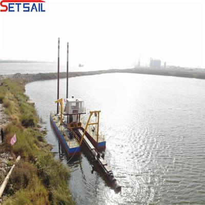 China 6 Inch Cutter Suction River Digging Sand Dredger com Rexroth Hidráulico e Monitoramento à venda