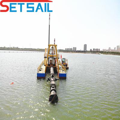 China Total Height 1.26meter 6 Inch Cutter Suction Dredging Machine for Reservoir CTN Slot Type for sale