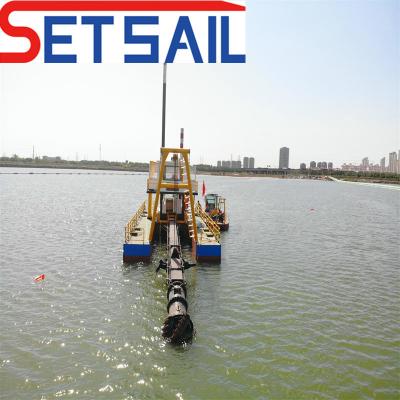 China 28 Inch Cutter Suction Dredger with Underwater Sand Pump and 7000 Cubic Meter Water Flow for sale