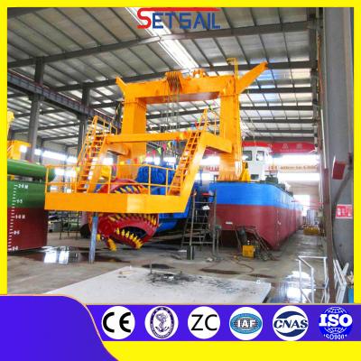 China WN600 Schlammpumpenkanal-Dredge Sanddredger mit 720 kW Hilfsmotorleistung zu verkaufen