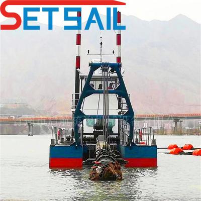 China Sandbagger und Sevice Bucket Gold Bagger mit WN600 Schlammpumpen zu verkaufen