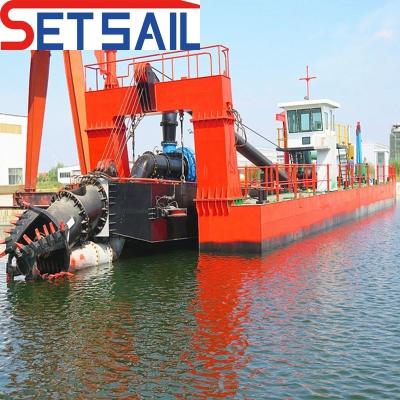 China ISO9000 Certified 180kw Hydraulic Cutter Head Suction Mud Dredger for Dredging Needs for sale