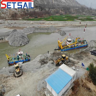 China CTN Slot Type Customized 22 Inch Cutter Suction River Sand Dredger for Lake Box Structure for sale