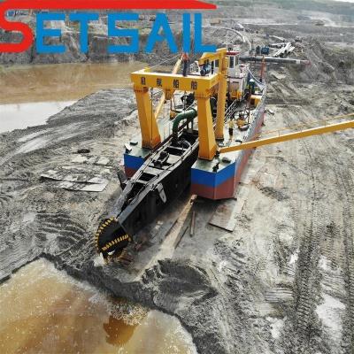 China Pago completo CCS cortador de succión draga portátil draga hidráulica Shijiazhuang Kingda en venta