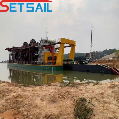 China 5000 Cubic Meter Water Flow QHCSD-441 20inch Cutter Suction Dredger for Sand Extraction for sale